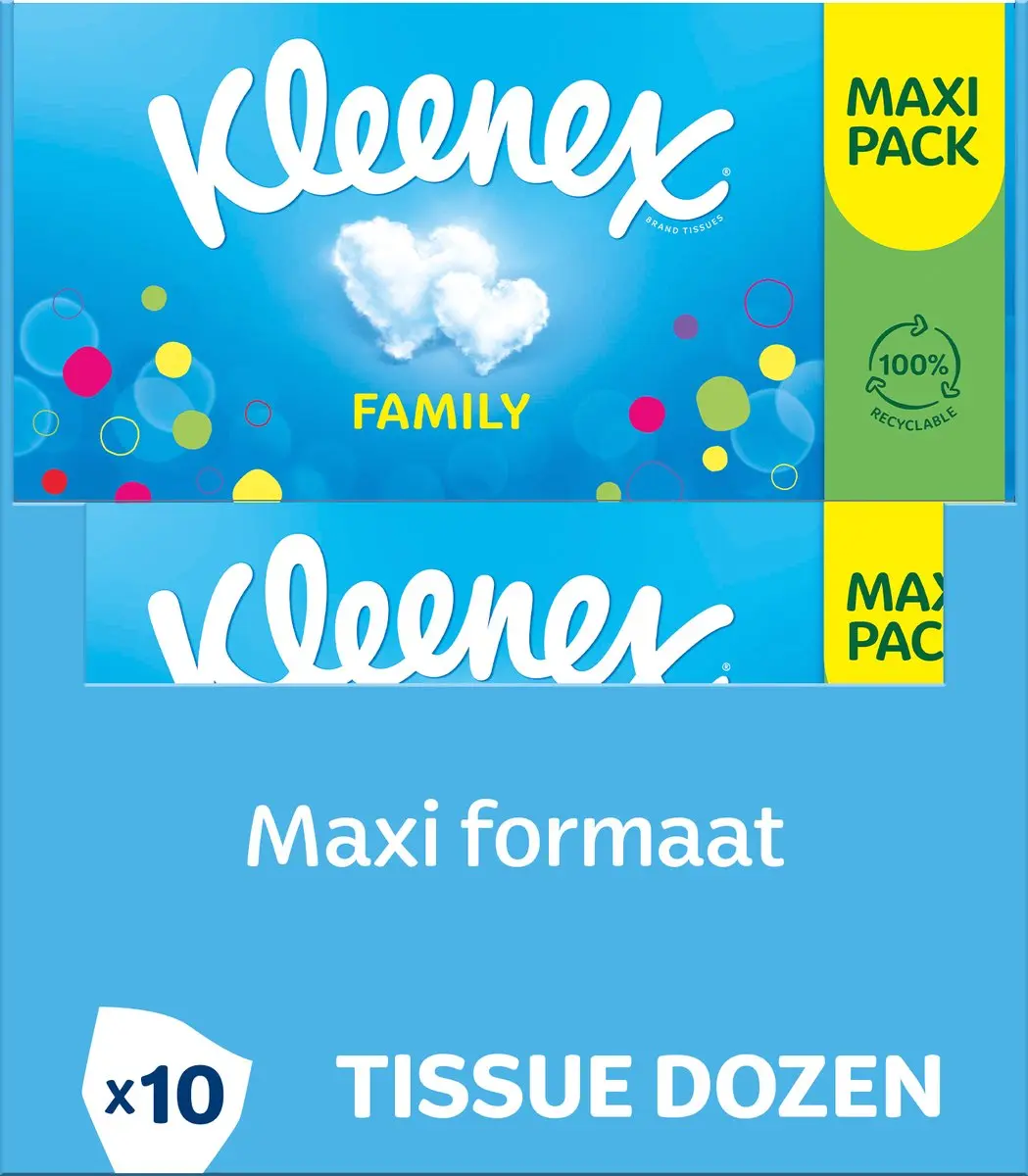 Kleenex Family Box Tissues