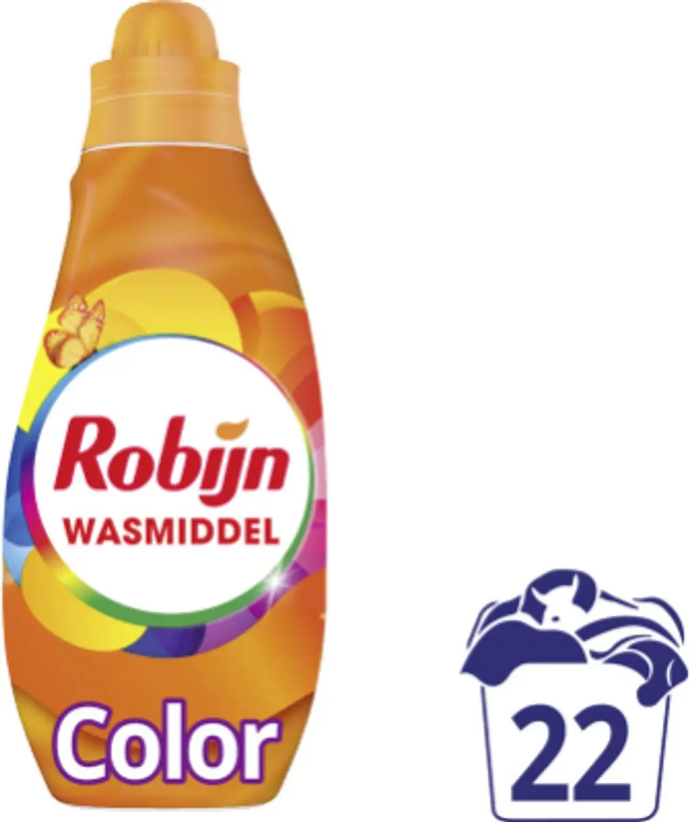 Robijn Klein & Krachtig Color Wasmiddel 665ml