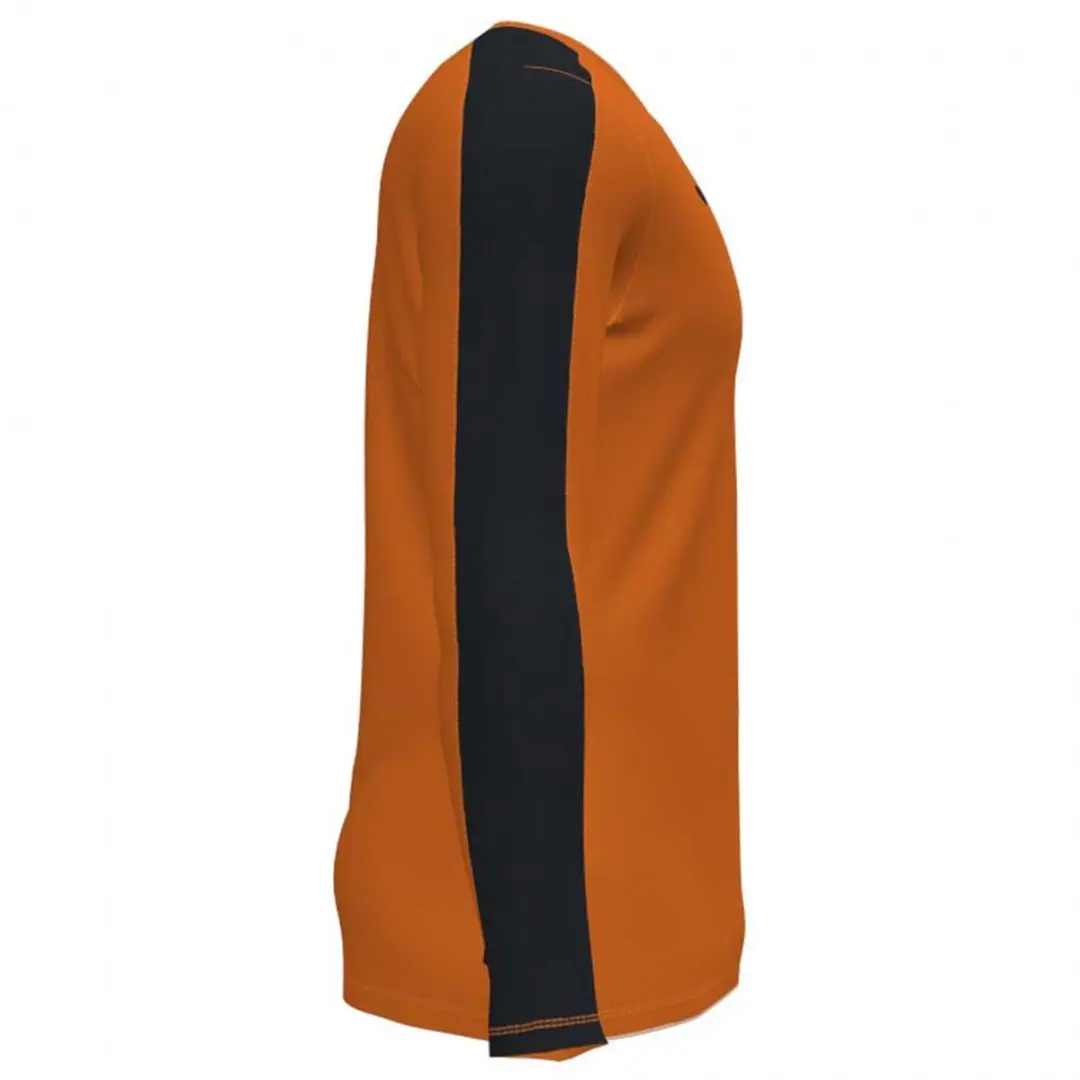 Joma Academy III Voetbalshirt Lange Mouw Kinderen 152 - Oranje/Zwart