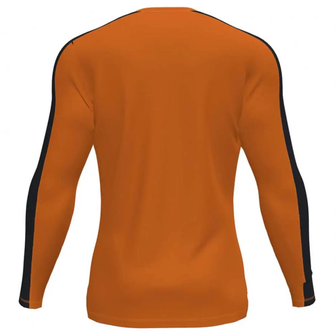 Joma Academy III Voetbalshirt Lange Mouw Kinderen 152 - Oranje/Zwart
