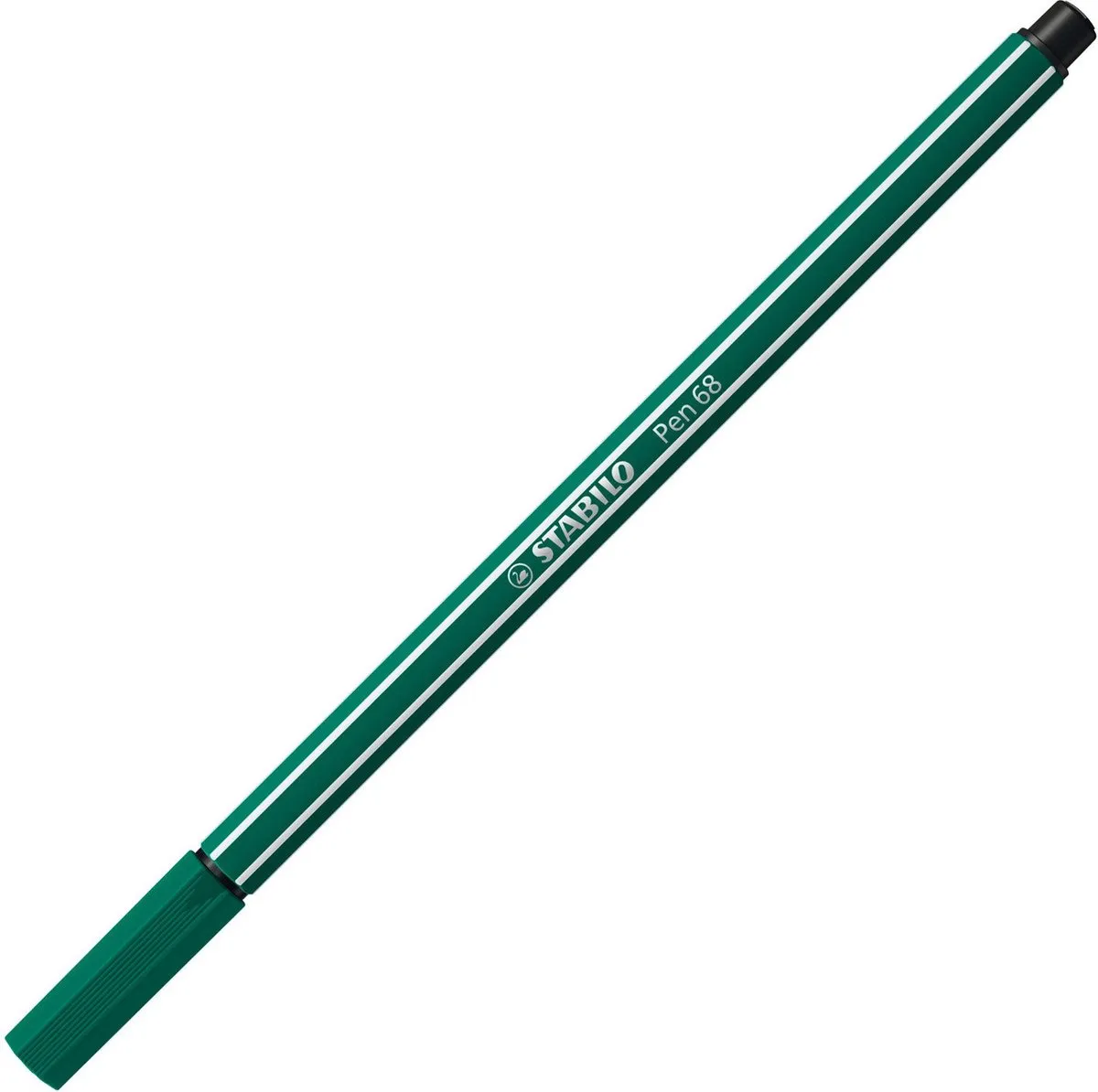 STABILO Pen 68 Viltstift - Blauwgroen