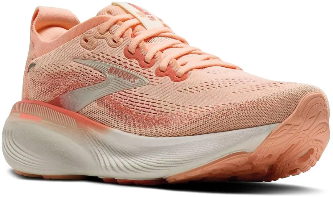 Brooks Adrenaline GTS 25 Dames Hardloopschoenen - 38.5 - Roze/Wit - afbeelding 5 van 6