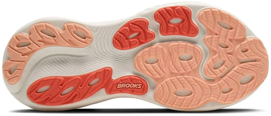 Brooks Adrenaline GTS 25 Dames Hardloopschoenen - 38.5 - Roze/Wit - afbeelding 6 van 6