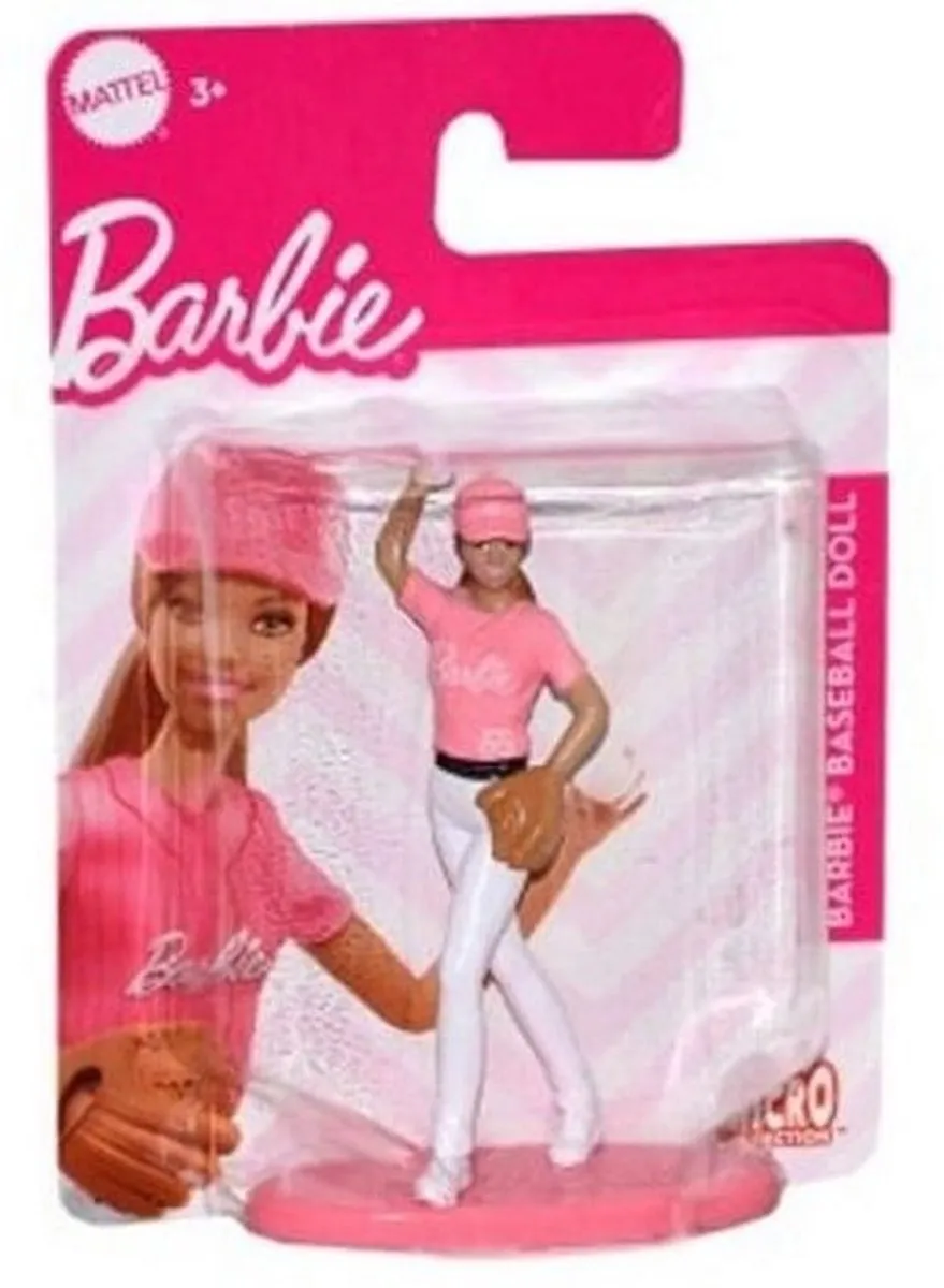 Mattel Barbie Honkbal Mini-figuren