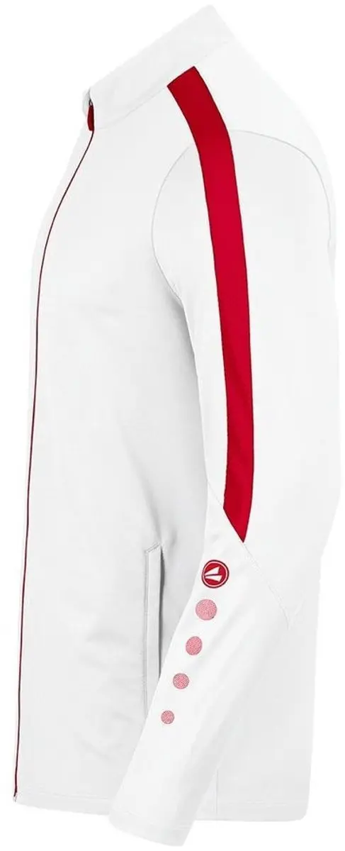 JAKO Power Polyestervest Heren - Rood/Wit 3XL