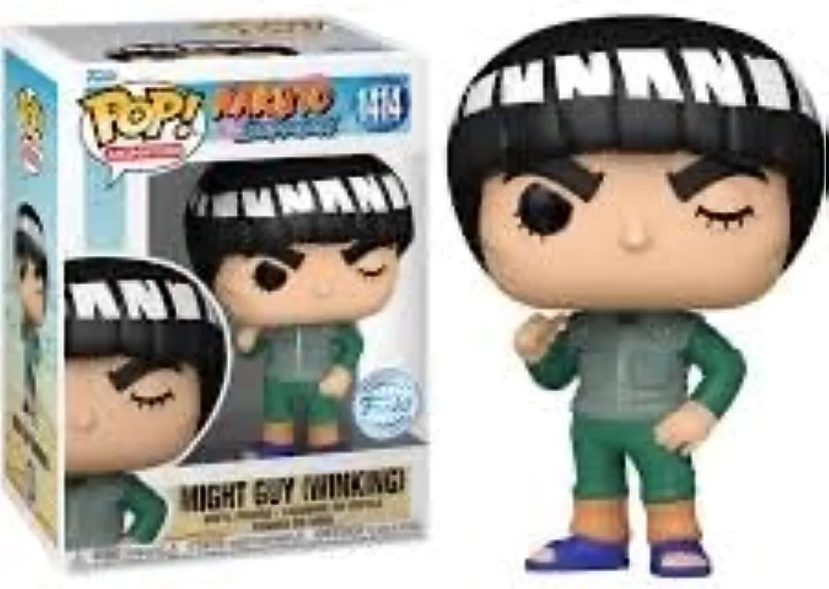 Funko Pop Animation Naruto Shippuden Might Guy Winking #1414 - Multicolor