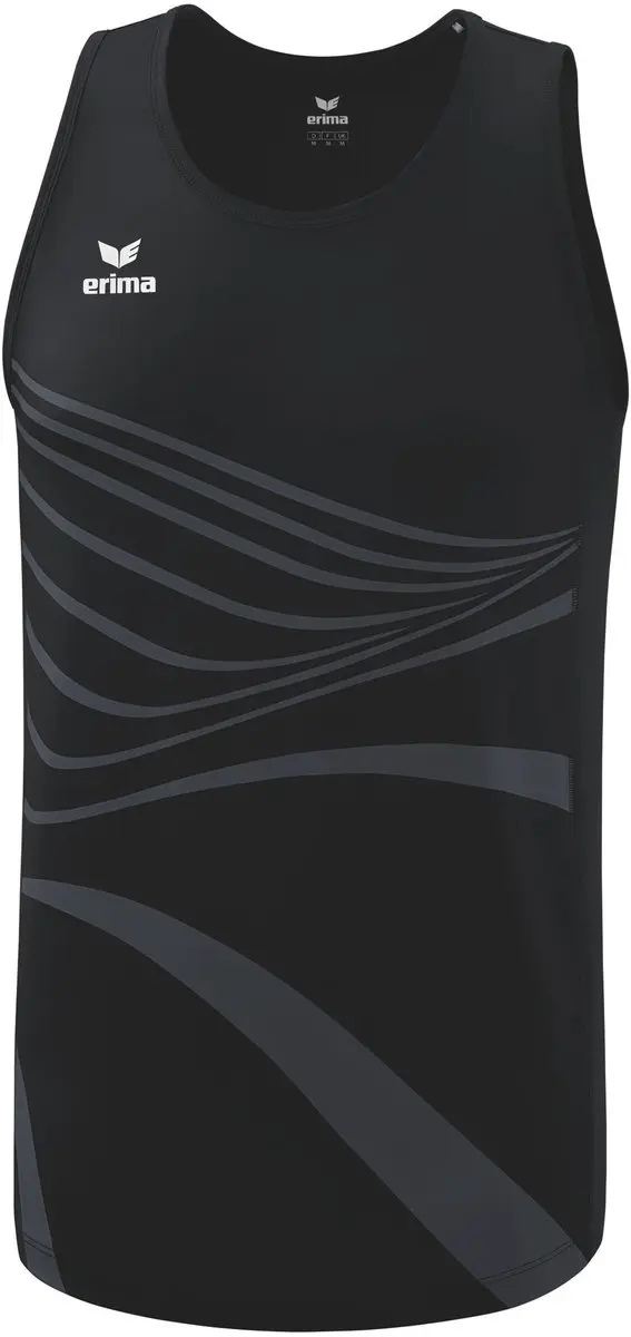 Erima Racing Hardloopsinglet Kinderen 128 - Zwart