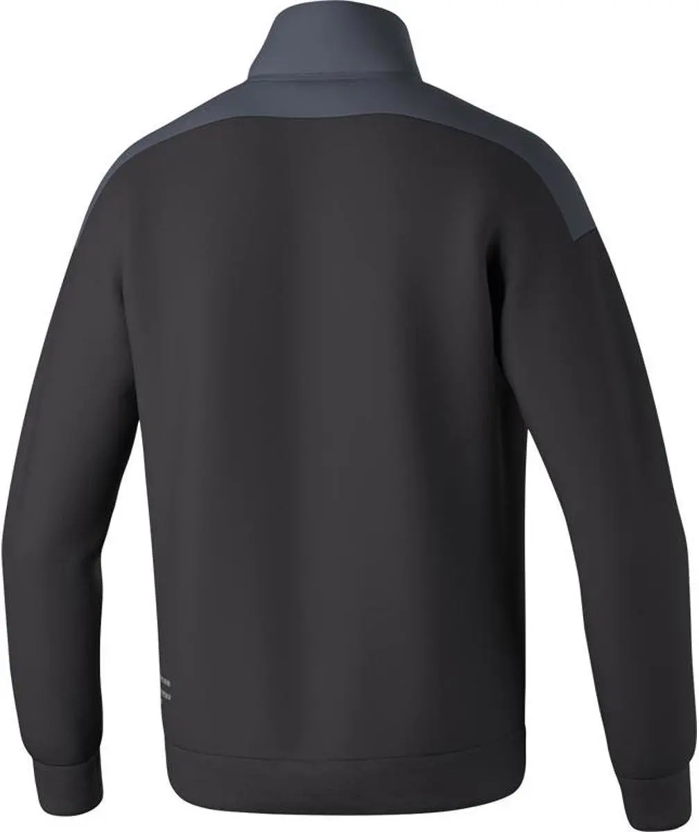 Erima Change Trainingsjack Kinderen - 140 - Zwart/Slate Grey/Wit