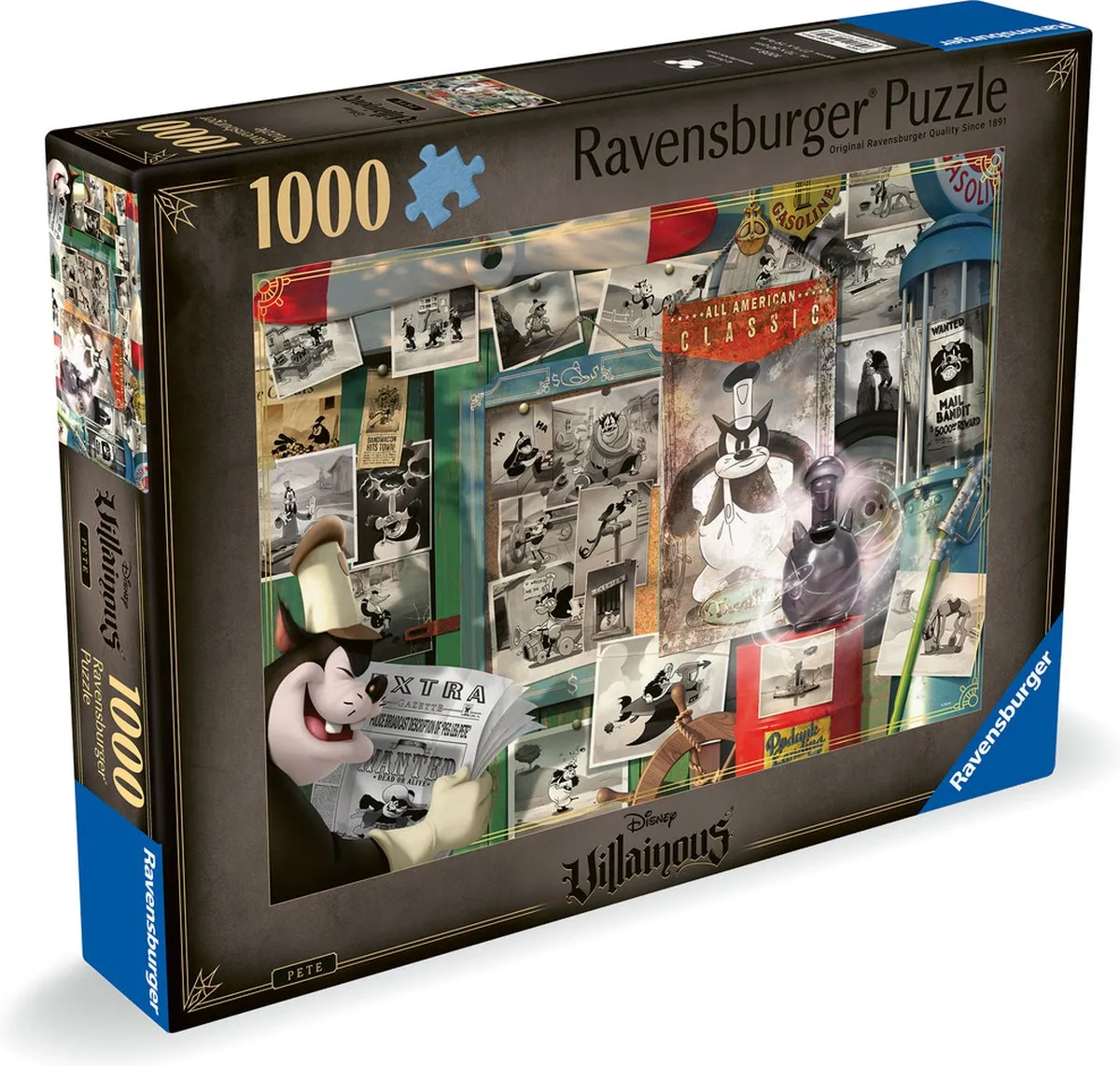 Ravensburger Disney Villainous Pete Legpuzzel 1000 Stuks