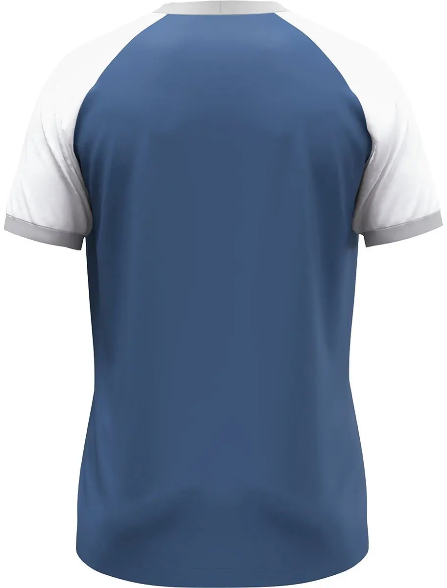 JAKO Dynamic Shirt Korte Mouw Kinderen 128 - Marine/Wit/Lichtgrijs