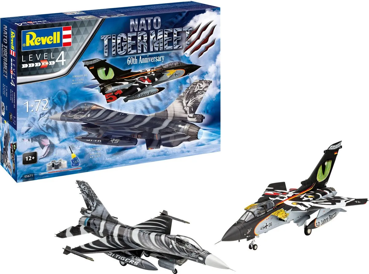 Revell 05671 NATO Tiger Meet Militaire Voertuigen Modelbouwpakket 1:72