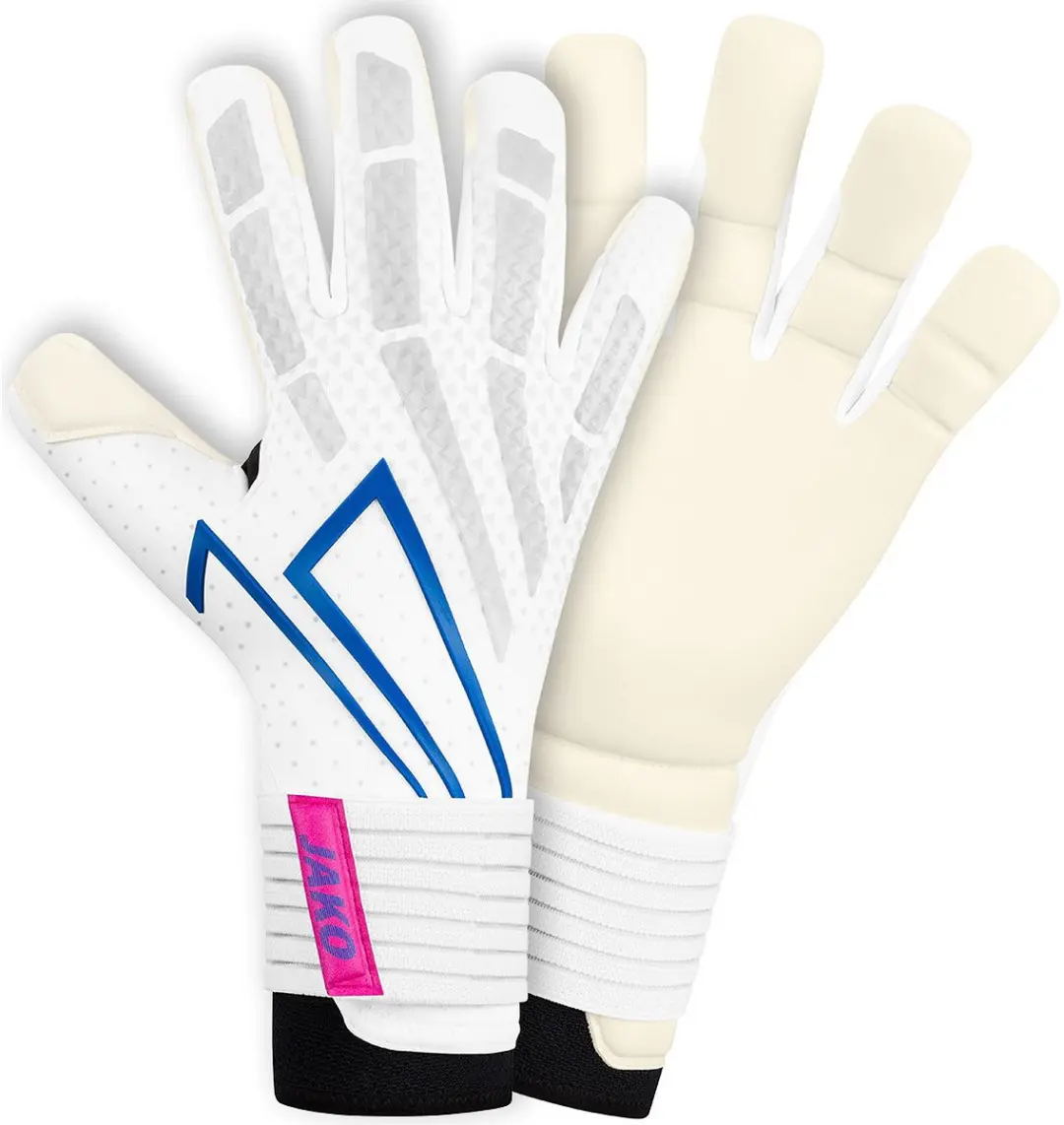 Jako RS89 Elite Keepershandschoenen - Maat 7 - Wit/Blauw