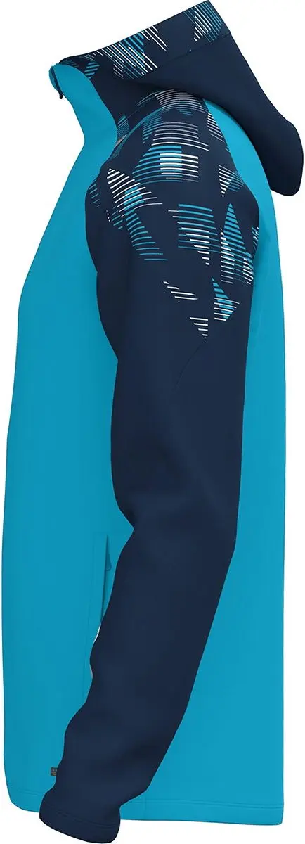 Jako Sonic Jas Met Kap Heren - Aqua Marine 4XL