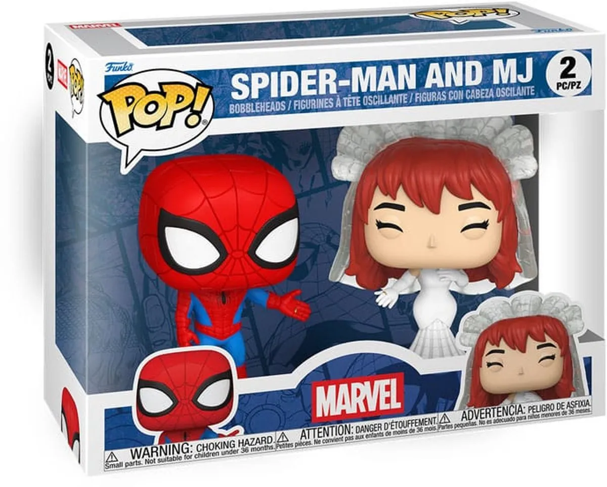 Funko Spider-Man & MJ Pop! Figuren - Set van 2