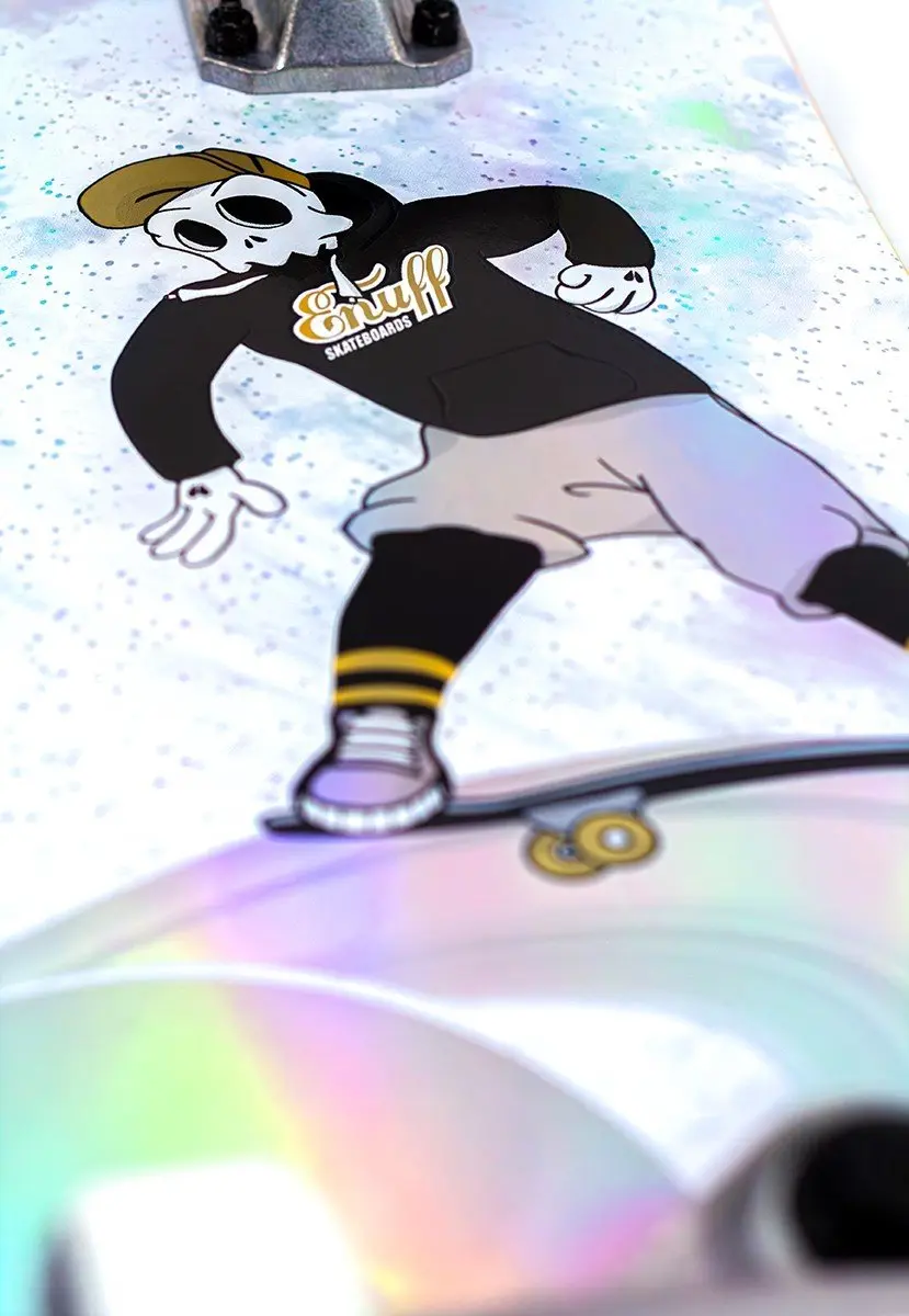 Enuff Skateboard Skully Hologram Wit - afbeelding 4 van 6