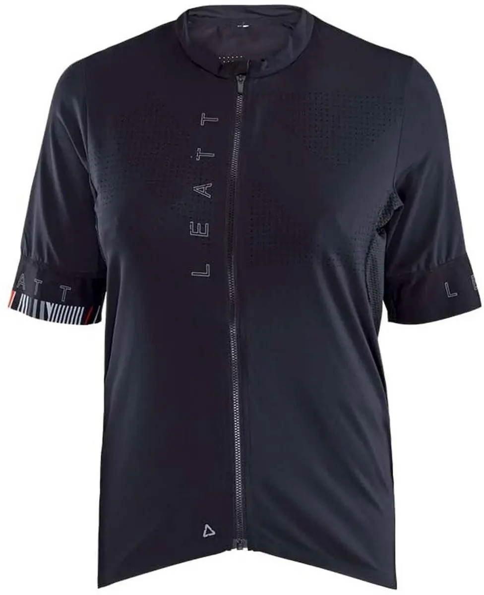 Leatt Mtb Endurance 5.0 Korte Mouw Wielertrui Blauw XL Vrouw