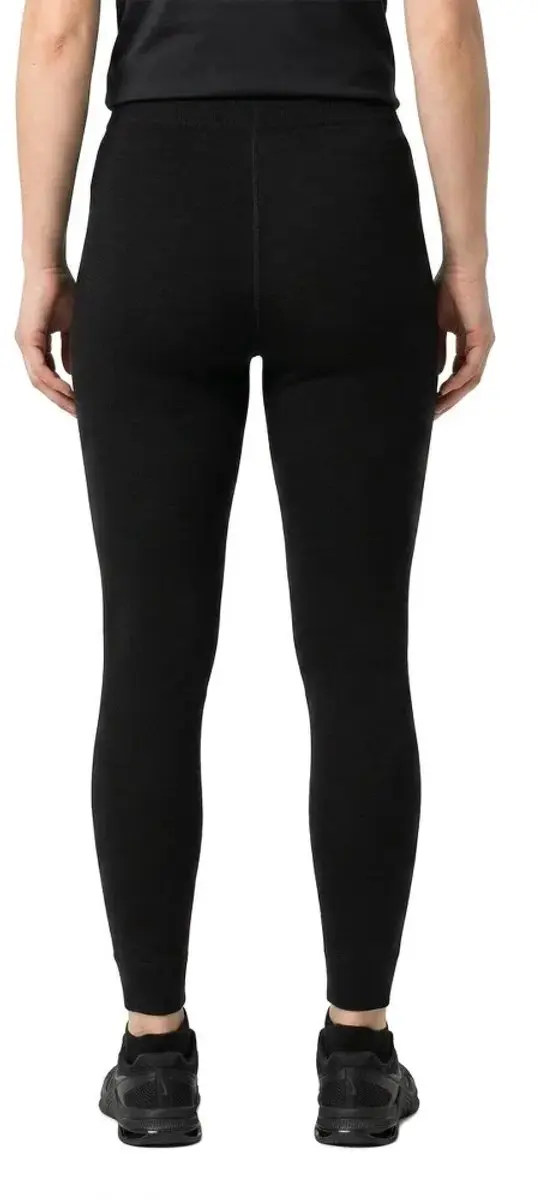 ODLO Natural Merino 160 Lange Broek Dames - Maat L - Zwart
