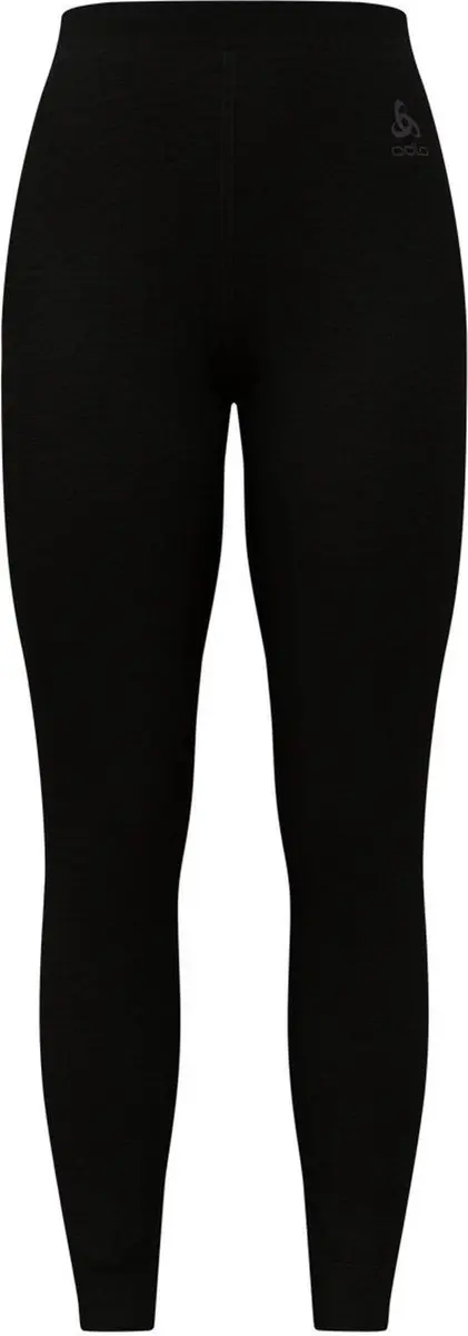 ODLO Natural Merino 160 Lange Broek Dames - Maat L - Zwart