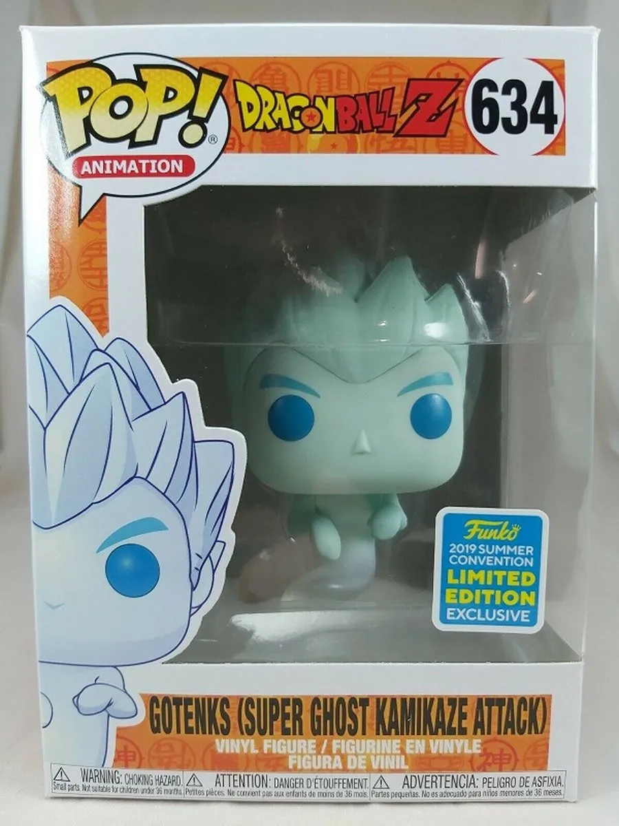 Funko Pop! Dragon Ball Z Gotenks Super Ghost Kamikaze Attack #634 - Licht Blauw