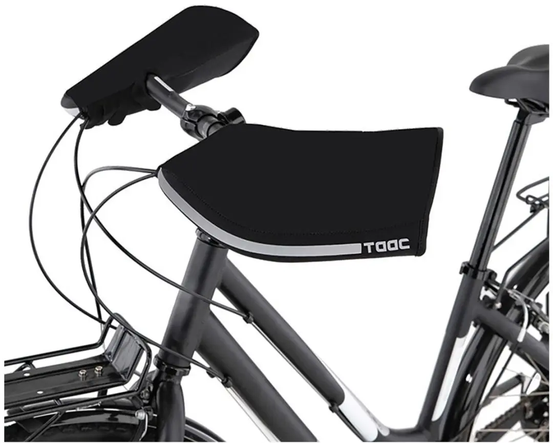 Tucano Urbano City Fietsmof - Neopreen - Zwart - 2 Stuks - afbeelding 3 van 4