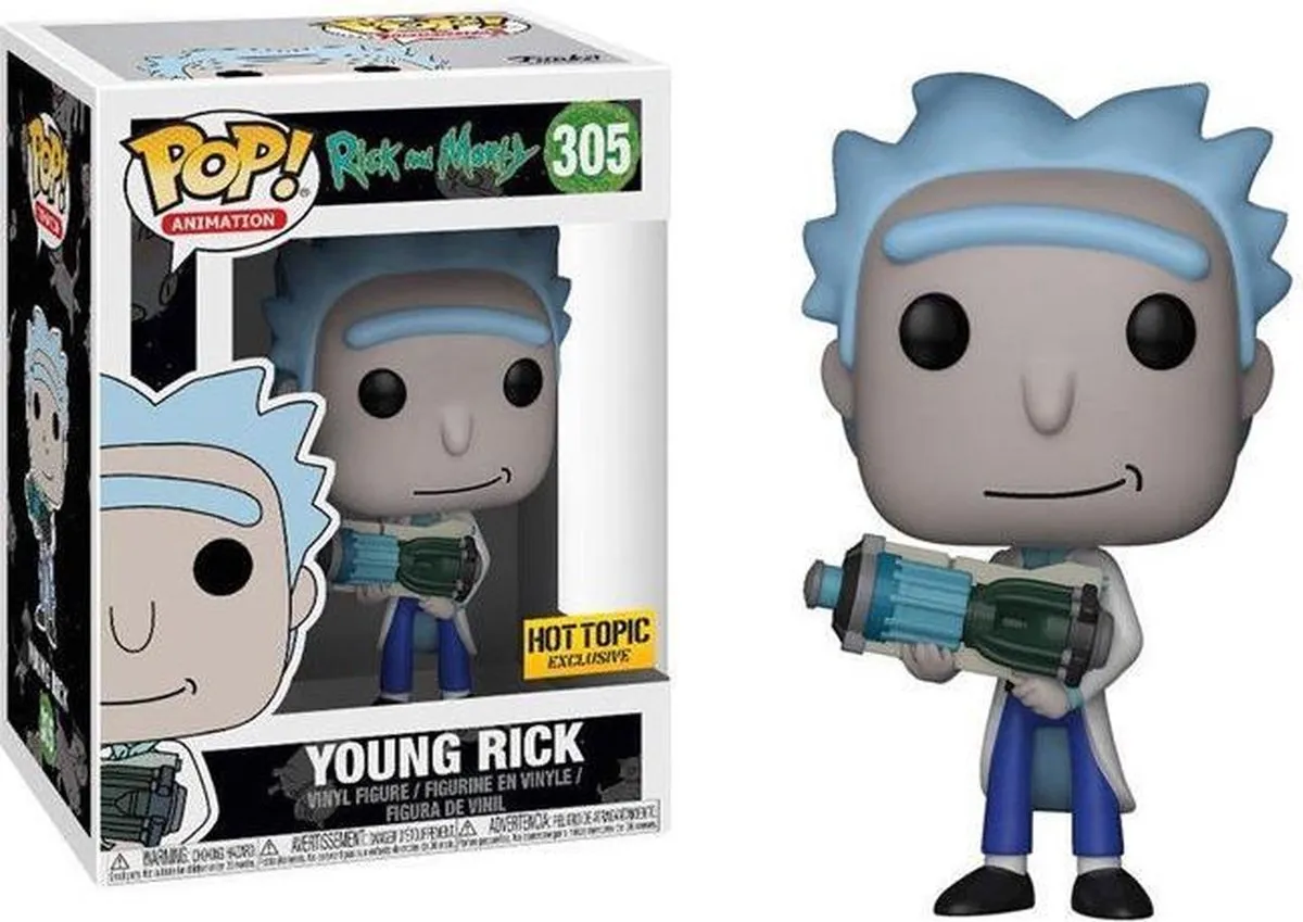 Funko Pop! Animation Rick and Morty Young Rick #305