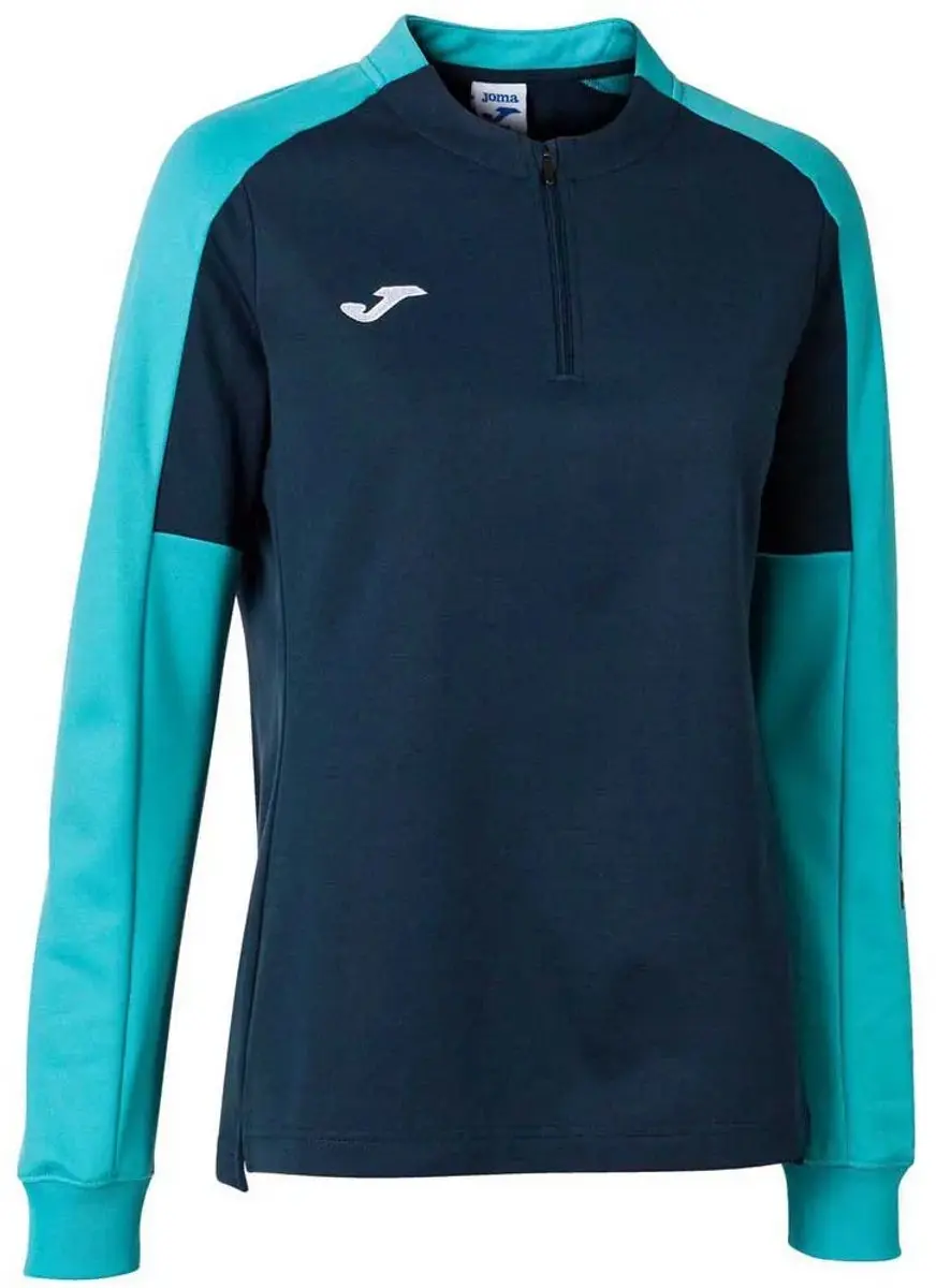 Joma Eco Championship Recycled Half Rits Sweatshirt - Blauw S - afbeelding 2 van 5