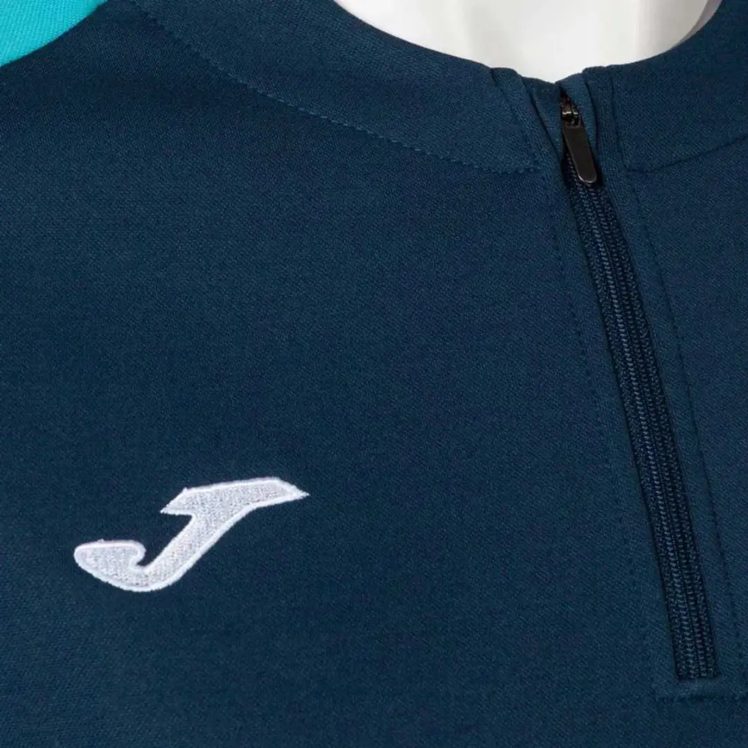 Joma Eco Championship Recycled Half Rits Sweatshirt - Blauw S - afbeelding 4 van 5