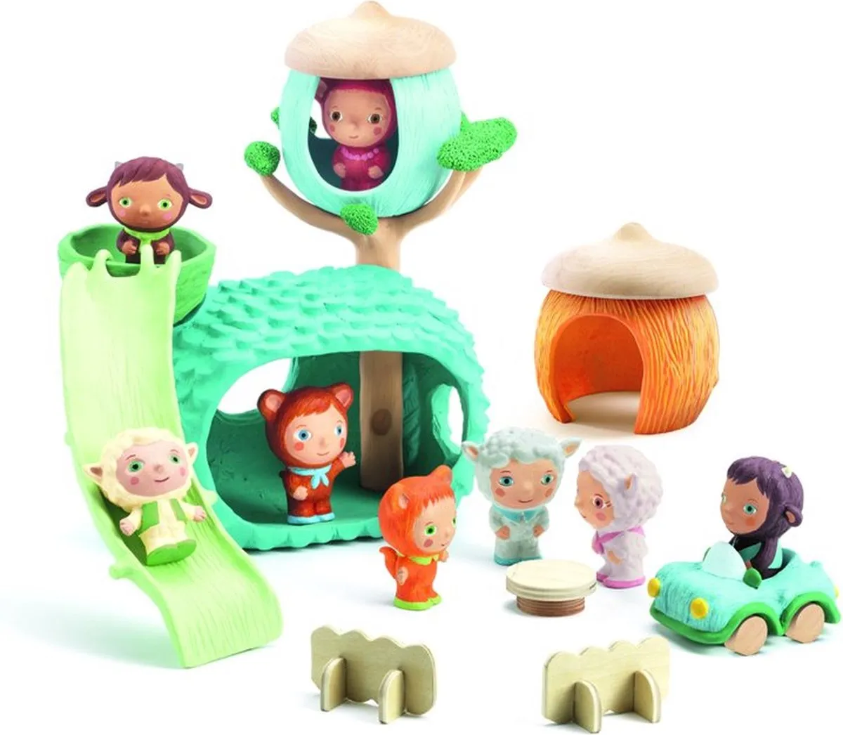 Djeco Artychou Cabanachou Speelset - Groen