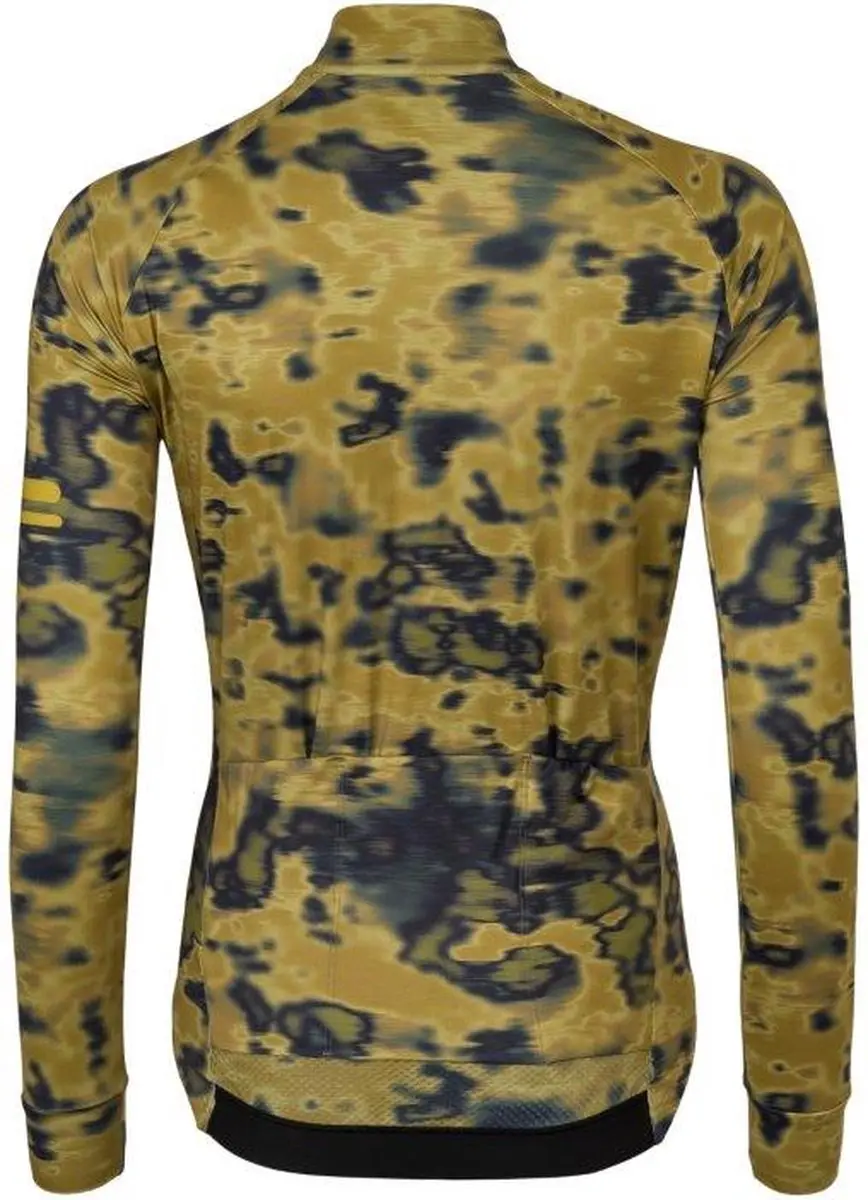 AGU Blurry Photo Fietsshirt Lange Mouwen - Groen M