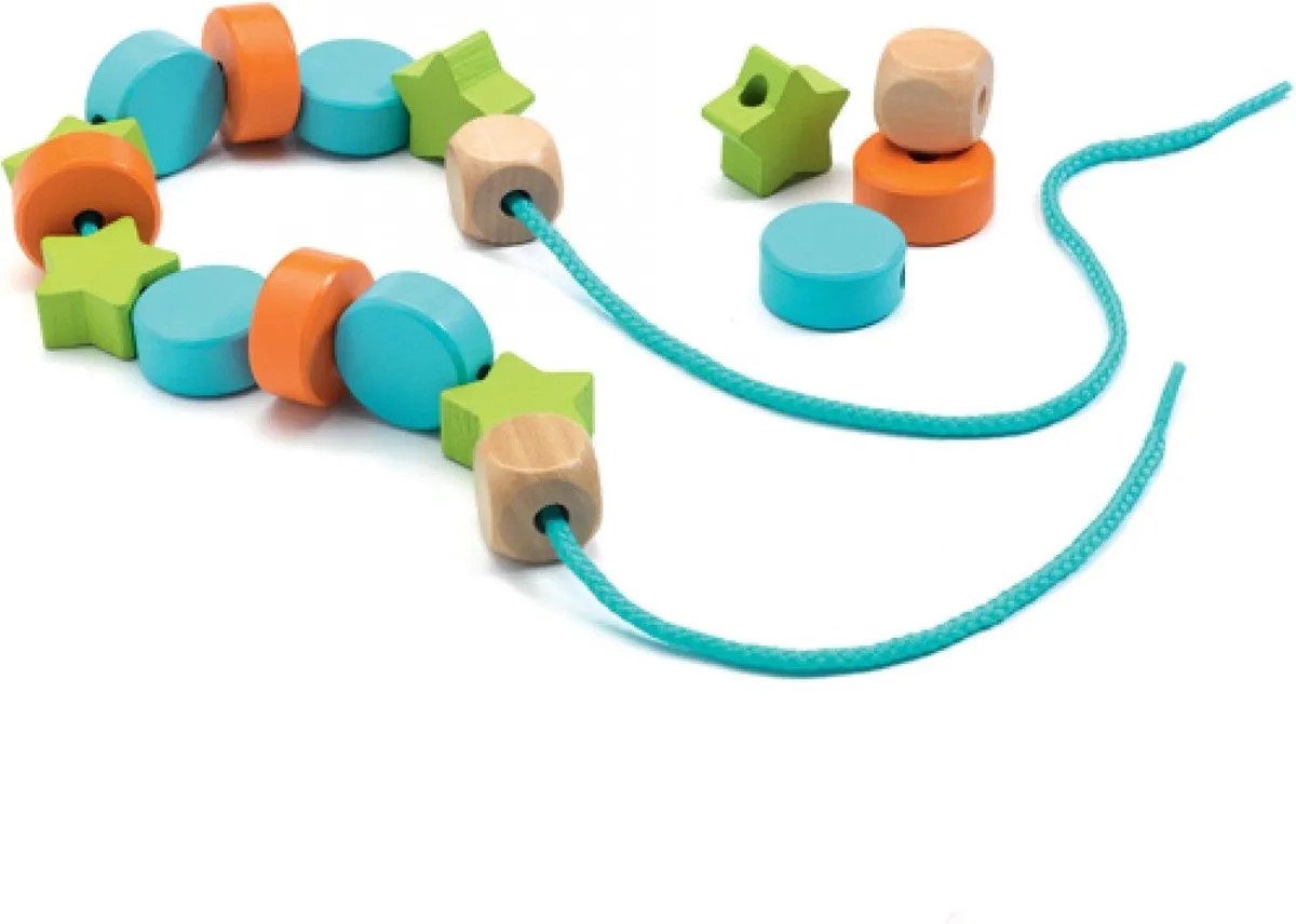Djeco Filacolor Rijgkralen Multicolor - 26 Stuks - afbeelding 2 van 6