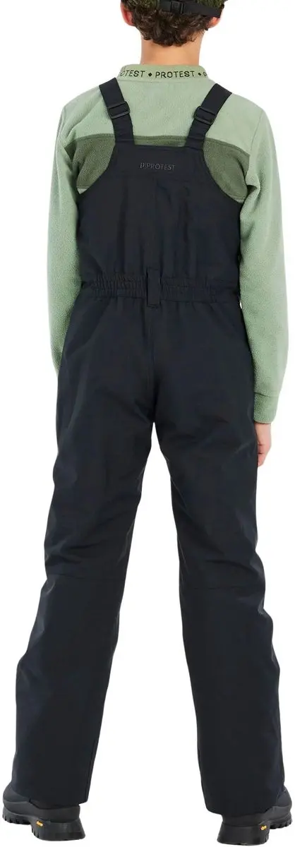 Protest Prtpitoh Skibroek Jongens Salopette 10K - True Black - afbeelding 6 van 6