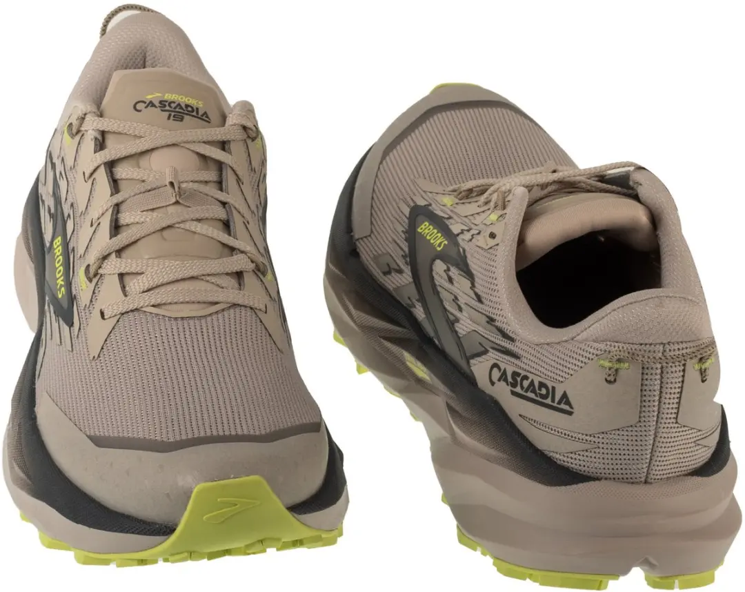 Brooks Cascadia 19 Hardloopschoenen - Maat 40 - Beige - afbeelding 5 van 5