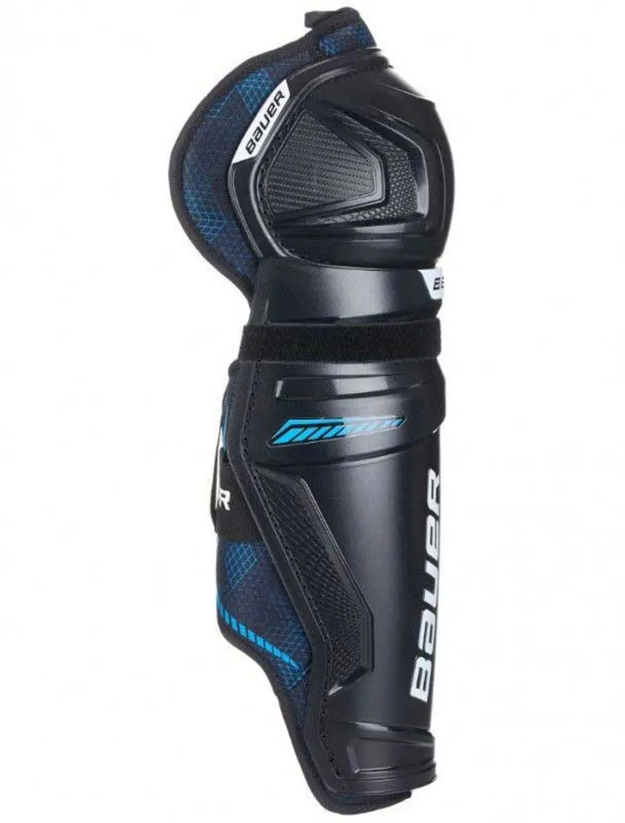 Bauer Hockey X Intermediate Hockeyscheenbeschermers 13" - Zwart