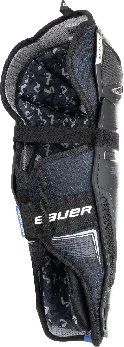 Bauer Hockey X Intermediate Hockeyscheenbeschermers 13" - Zwart