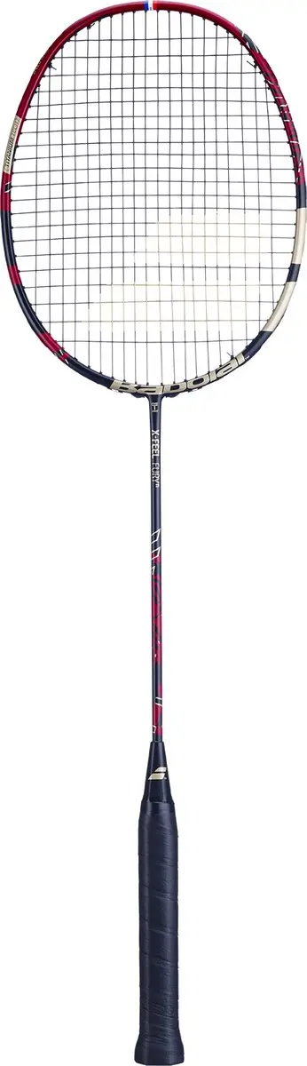Babolat X-feel Fury TI Badmintonracket - Zwart/Rood