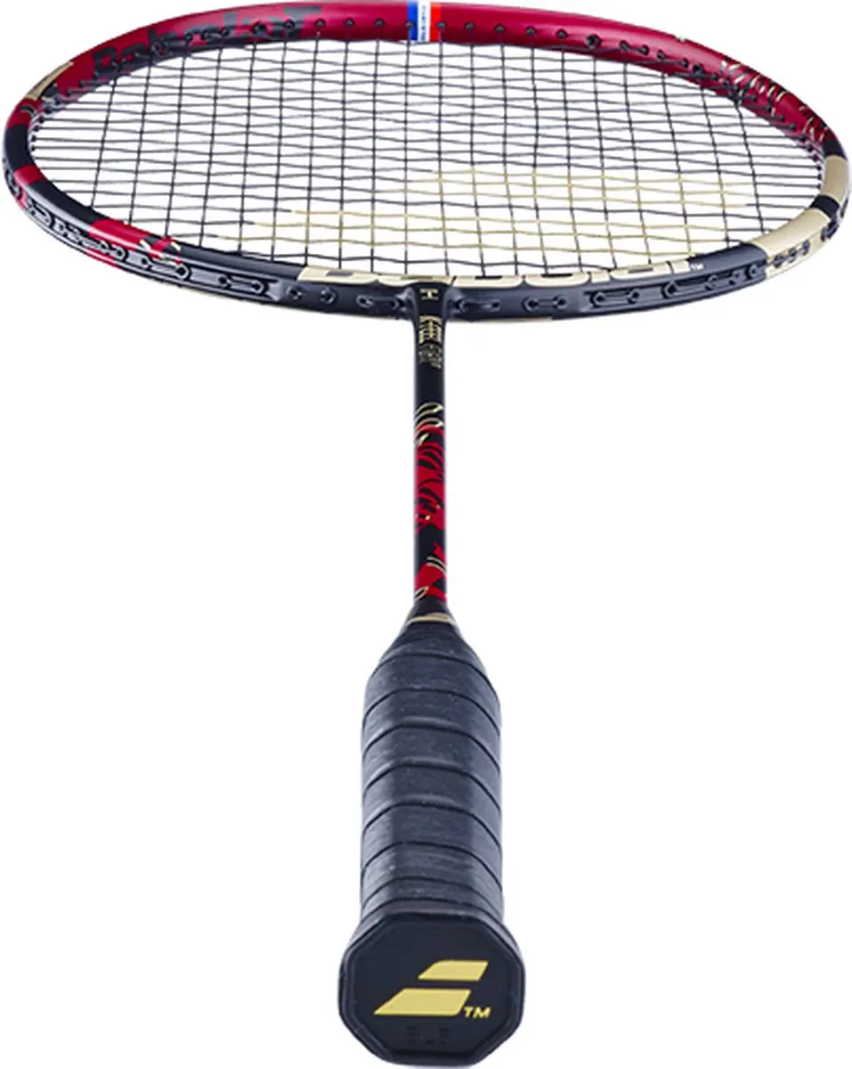 Babolat X-feel Fury TI Badmintonracket - Zwart/Rood
