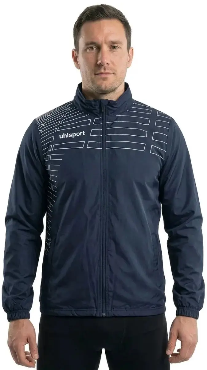Uhlsport Match Coach Trainingsjack 2XS - Navy/White