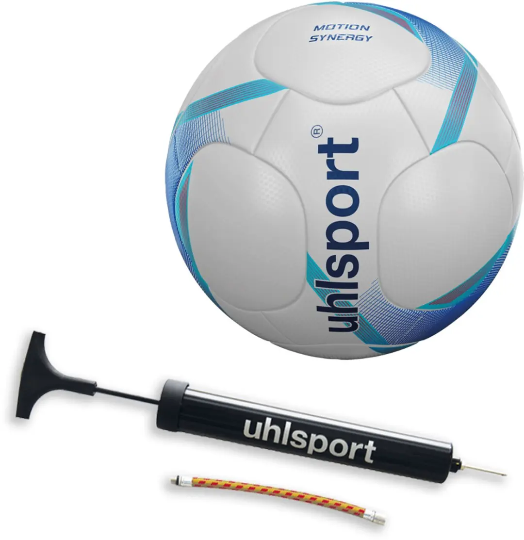 Uhlsport Motion Synergy + Gratis Uhlsport Balpomp Keepershandschoenen