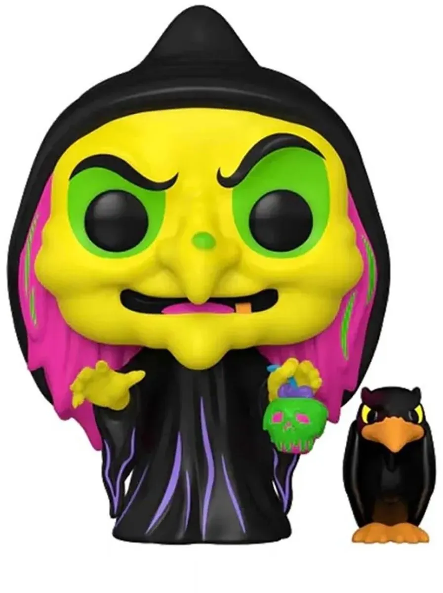 Funko Pop! Disney Villains Disguised Evil Queen Raven #1426 - Blacklight Exclusive