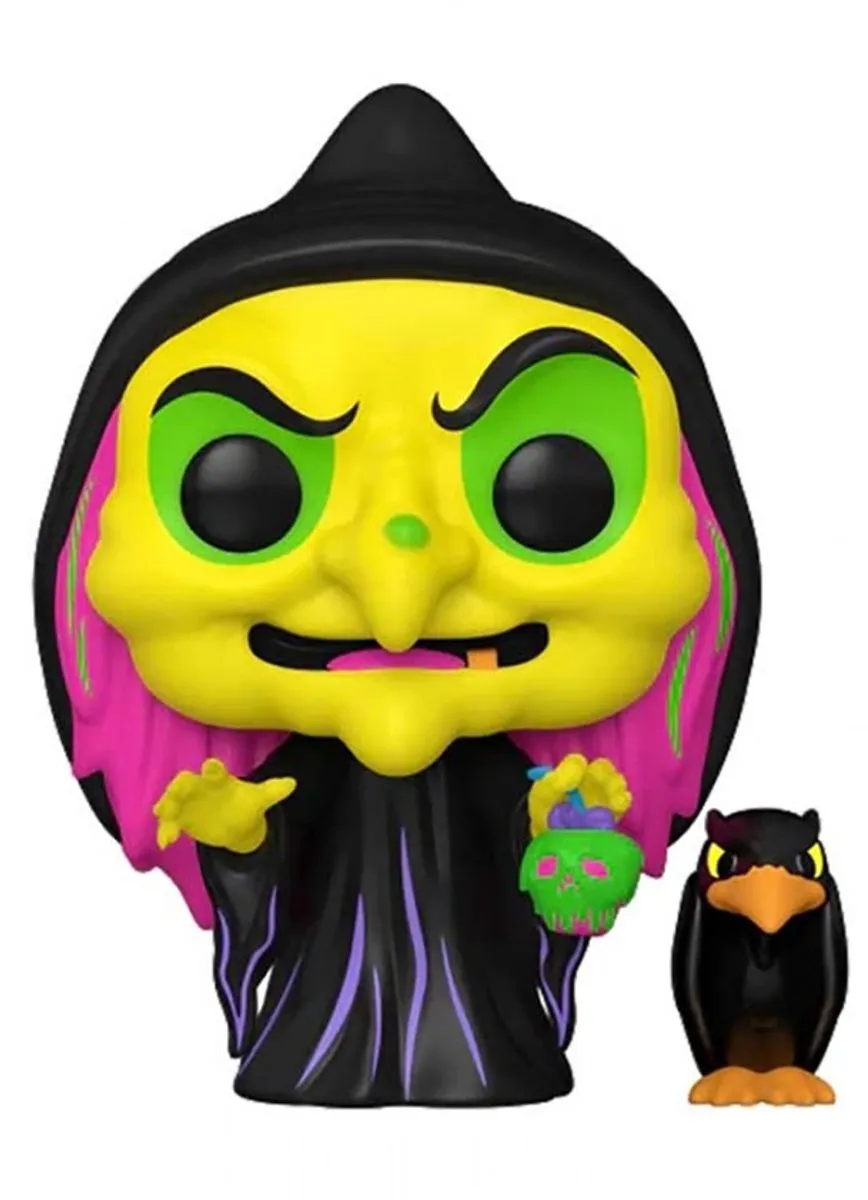 Funko Pop! Disney Villains Disguised Evil Queen Raven #1426 - Blacklight Exclusive