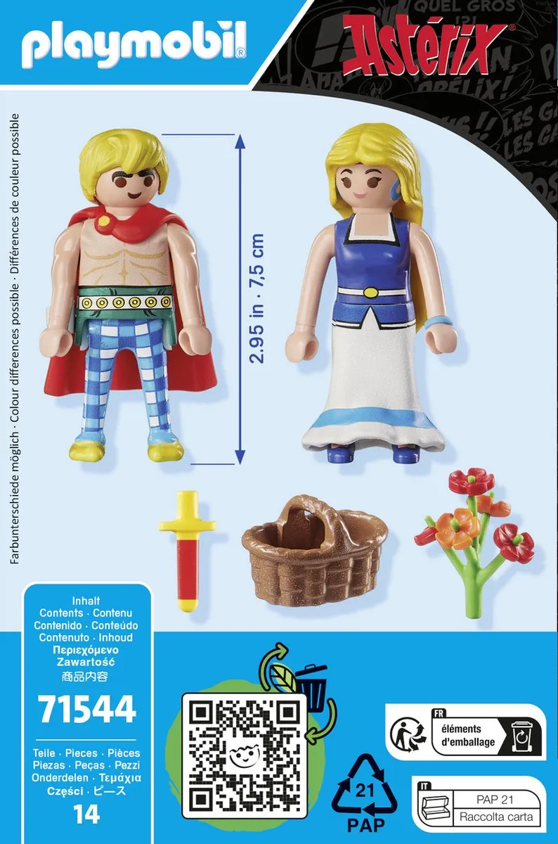 Playmobil Asterix Tragicomix & Walhalla 71544 - Multicolor - afbeelding 6 van 6