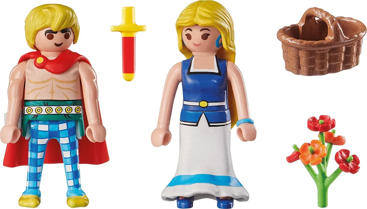 Playmobil Asterix Tragicomix & Walhalla 71544 - Multicolor