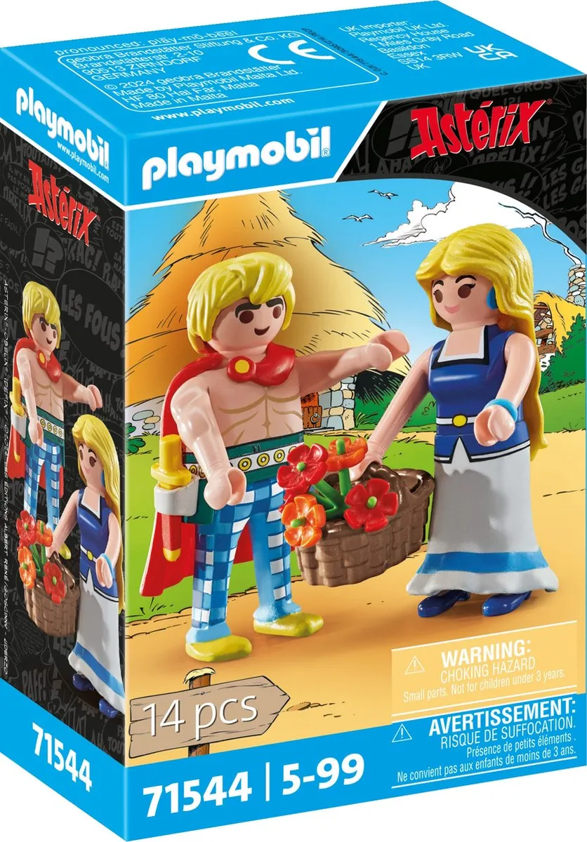 Playmobil Asterix Tragicomix & Walhalla 71544