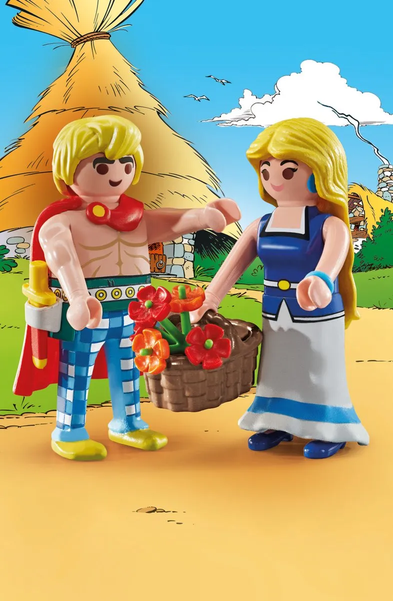 Playmobil Asterix Tragicomix & Walhalla 71544 - Multicolor
