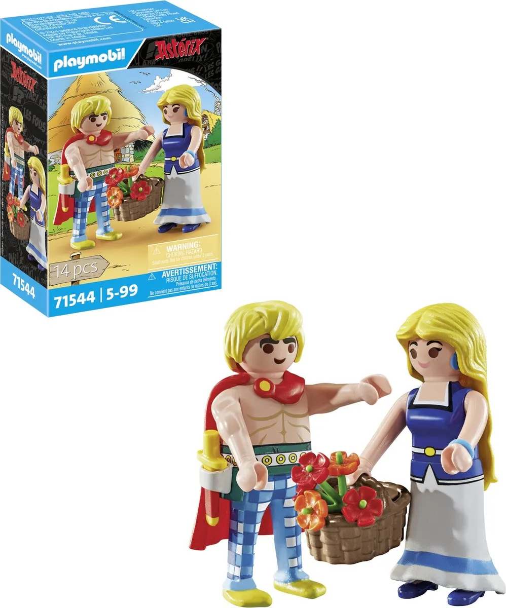 Playmobil Asterix Tragicomix & Walhalla 71544 - Multicolor