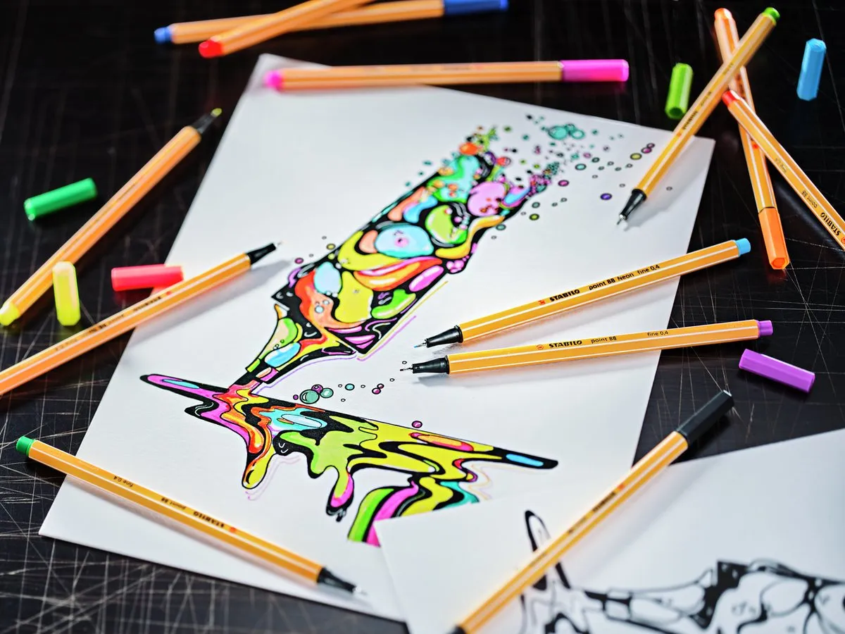 STABILO Arty Set Pen 68 - 55 Stuks - Multicolor