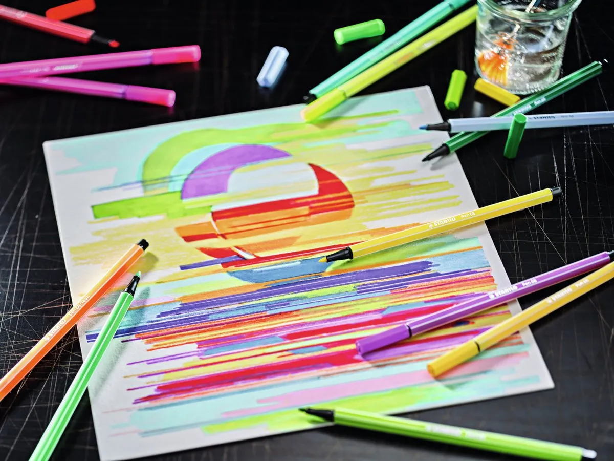 STABILO Arty Set Pen 68 - 55 Stuks - Multicolor