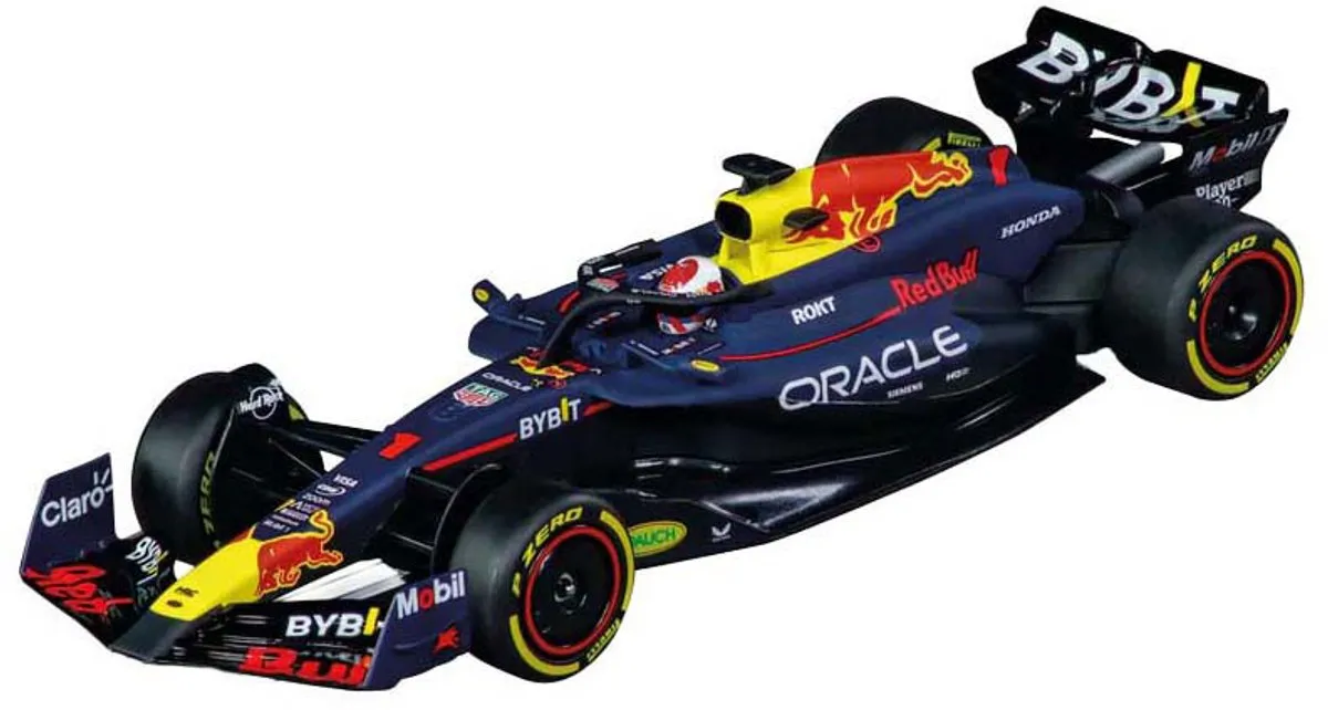 Carrera Oracle Red Bull Racing RB20 Max Verstappen No.1 Speelgoedauto DIGITAL 132 - Rood