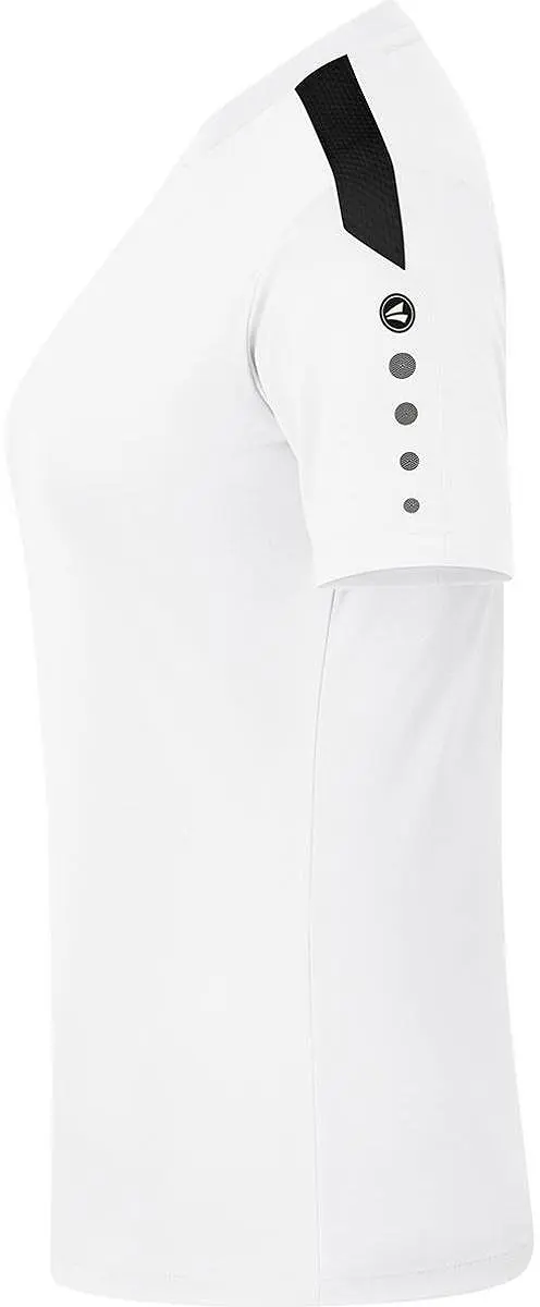 JAKO Power Shirt Dames Korte Mouw - Maat 44 Wit