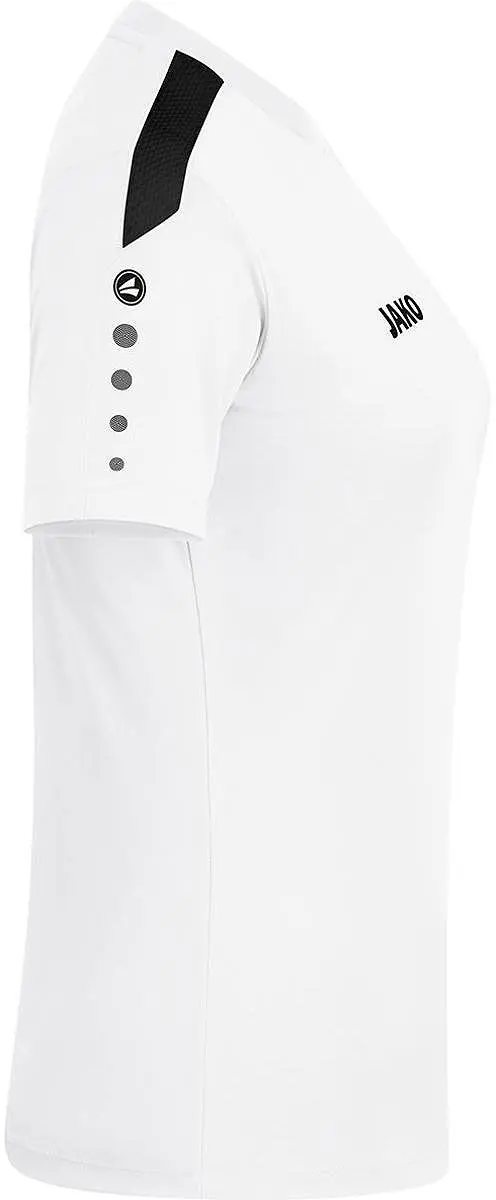 JAKO Power Shirt Dames Korte Mouw - Maat 44 Wit